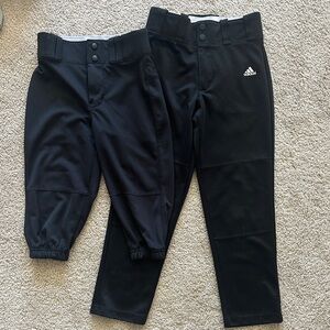 Youth Black Baseball Pants